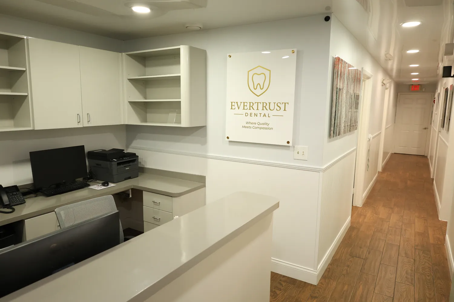 Inside the Evertrust Dental practice